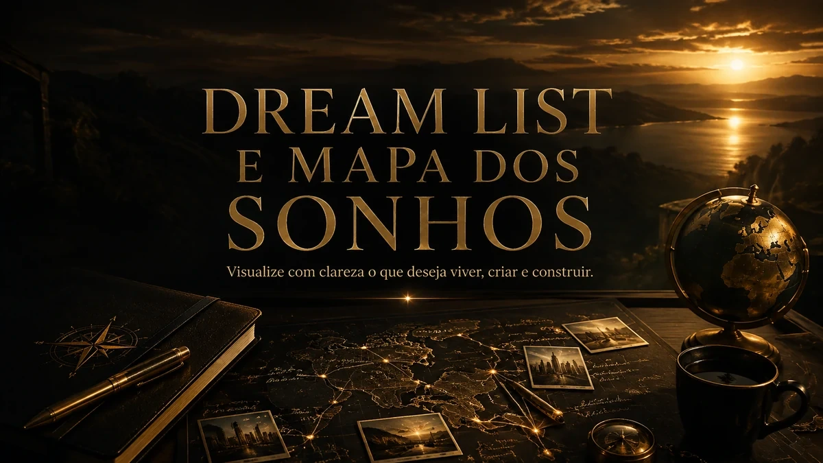 Dream List e Mapa dos Sonhos